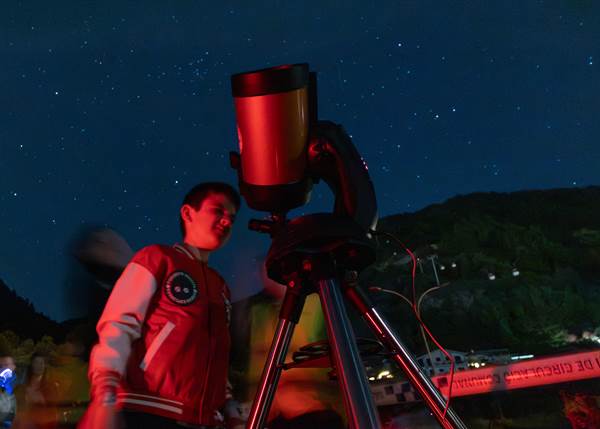 Cap de setmana astronòmic a la Massana