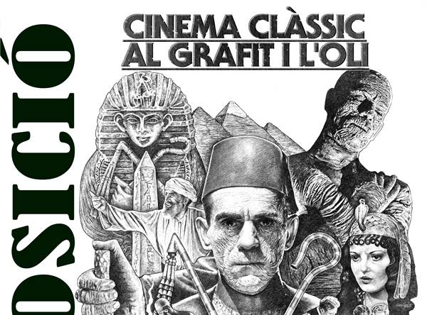 Cinema clàssic al grafit i l’oli