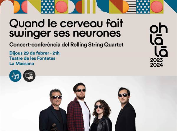 Concert - conferència del Rolling Street Quartet