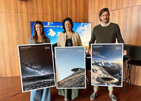 Presentació del mirador escènic de l'Alt de la Capa
